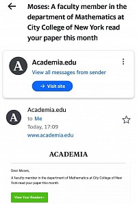 Screenshot from academia.edu